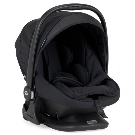 Bebecar Wei Pushchair Lie Flat Car Seat Raincover Soft Black